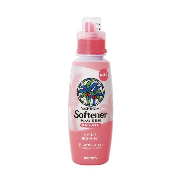 まとめ サラヤ ヤシノミ柔軟剤 本体 520mL 1本 ×10セット