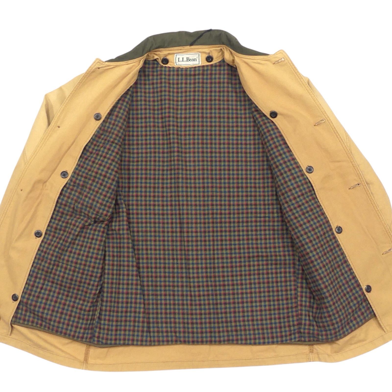 L.L.Bean エルエルビーン ハンティングジャケット L チェックライナー 