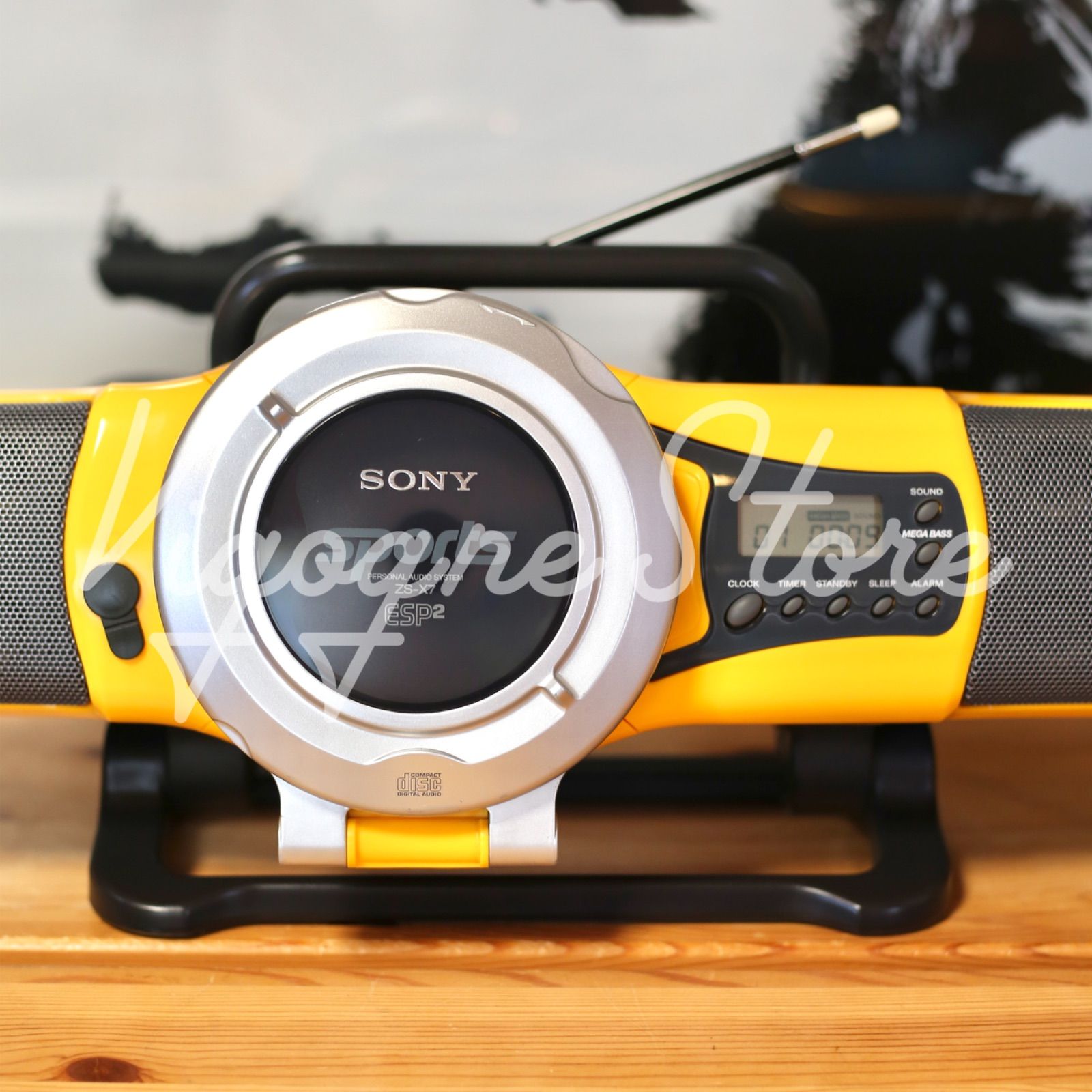 SONY SPORTS ZS-X7 メガベース搭載 防滴仕様 CDプレーヤー ソニー