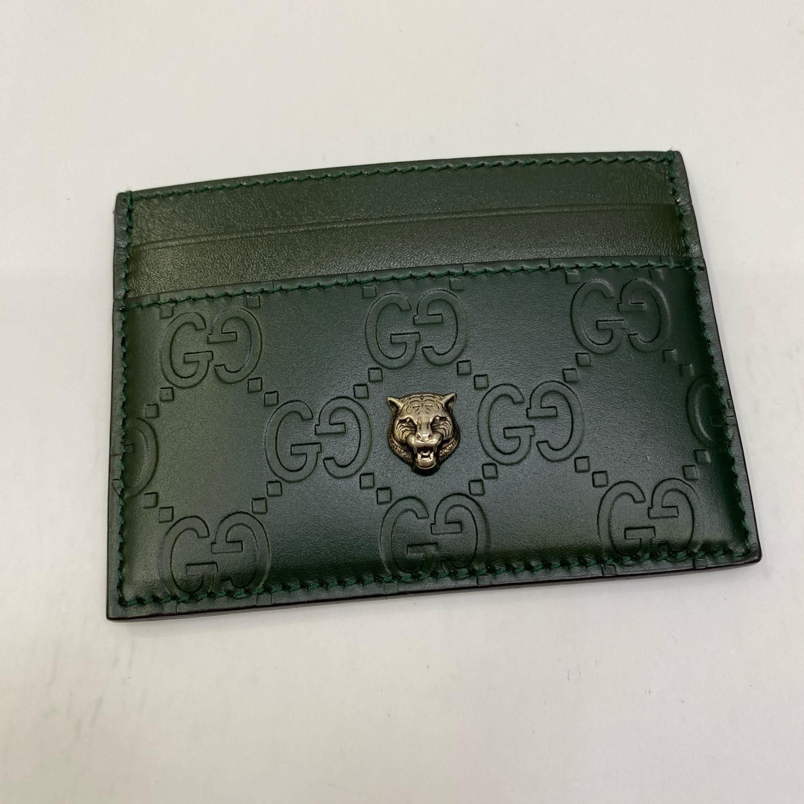 【美品】グッチ グッチシマ ケース｜高級感抜群 20 楽天市場】グッチ GUCCI カードケース グッチシマ タイガーネタ