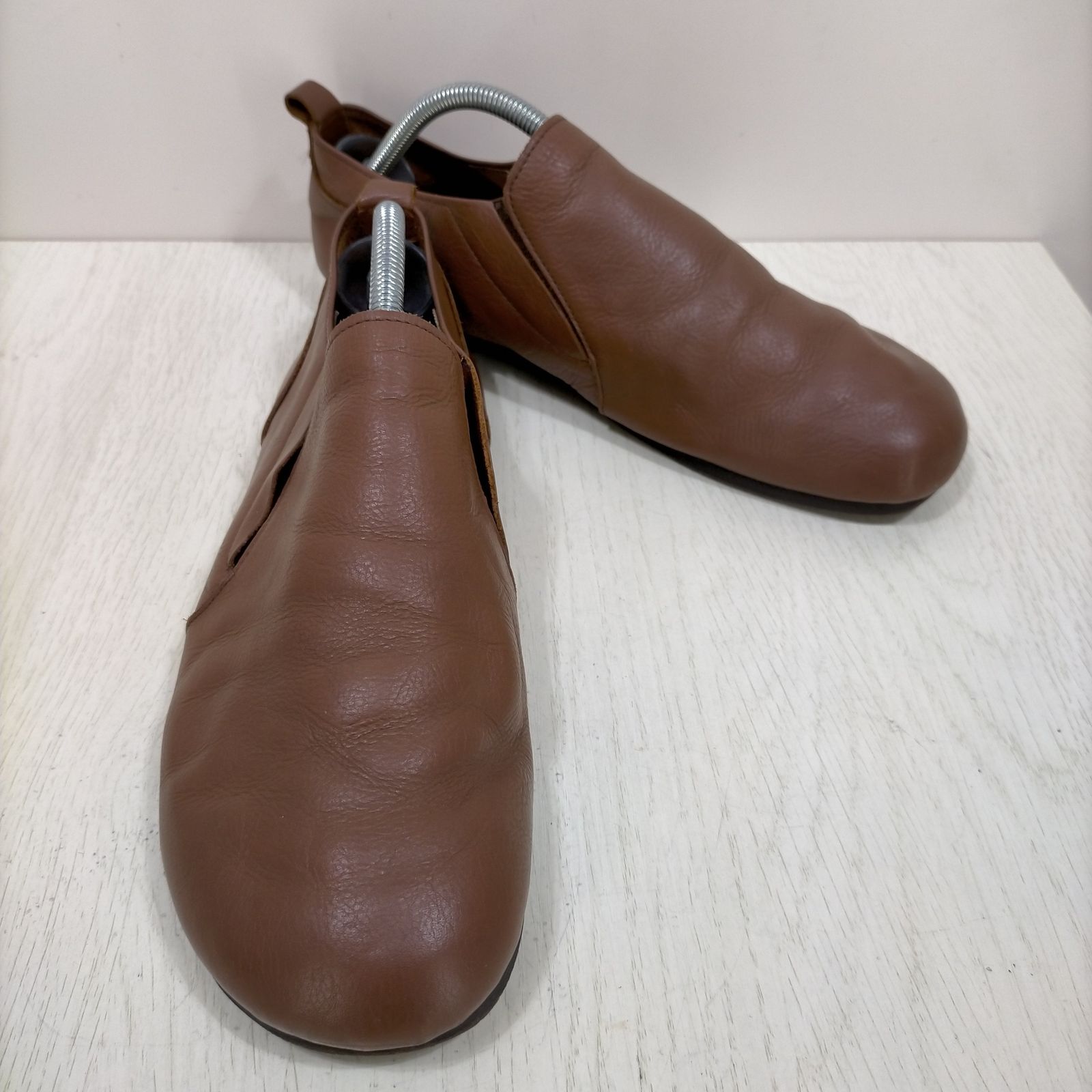 ユーズドフルギ USED古着 本革サイドゴアスリッポンシューズ メンズ M