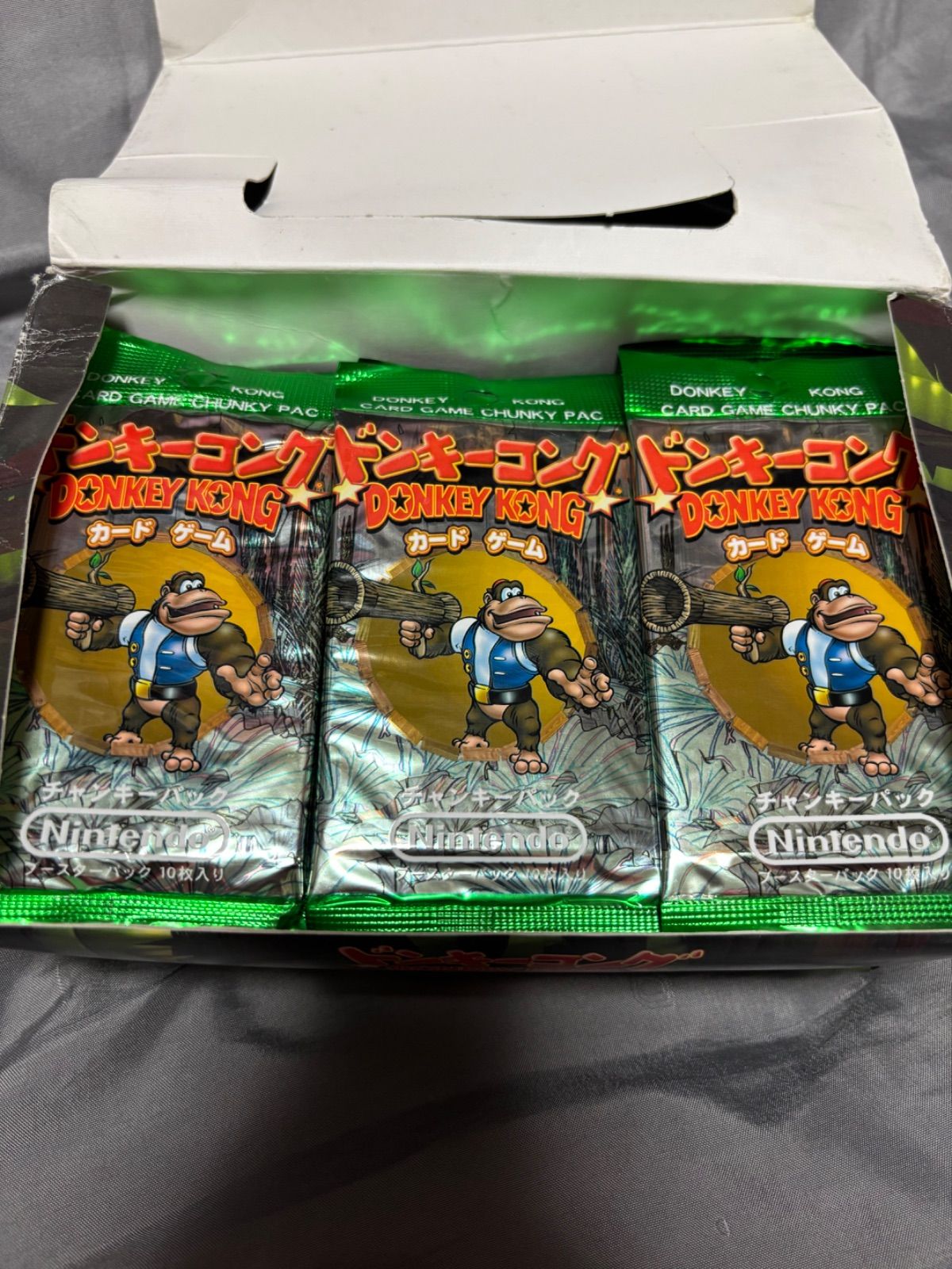 DK ドンキーコング　カードゲーム　チャンキーパック　1BOX　新品未開封 ドンキーコング カードゲーム チャンキーパック 1BOX 60パック