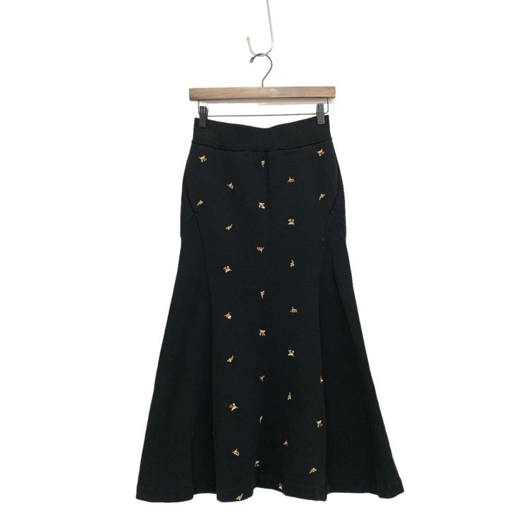 Mame Kurogouchi マメクロゴウチ Floral Motif Embroidered