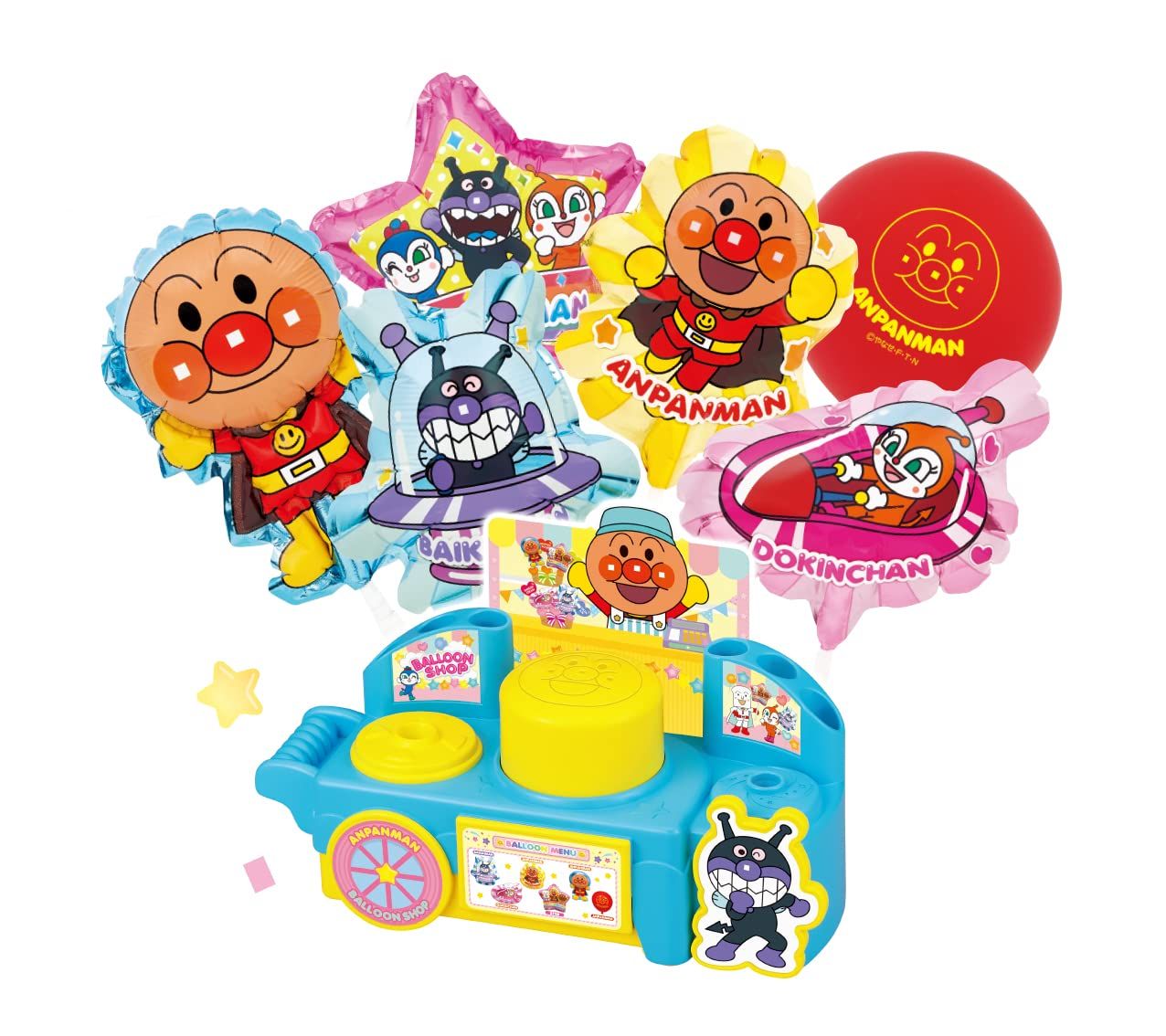 セガトイズ(SEGA TOYS) アンパンマン PUSHでふくらむ プクプクふうせんやさん [ふうせん屋さん]
