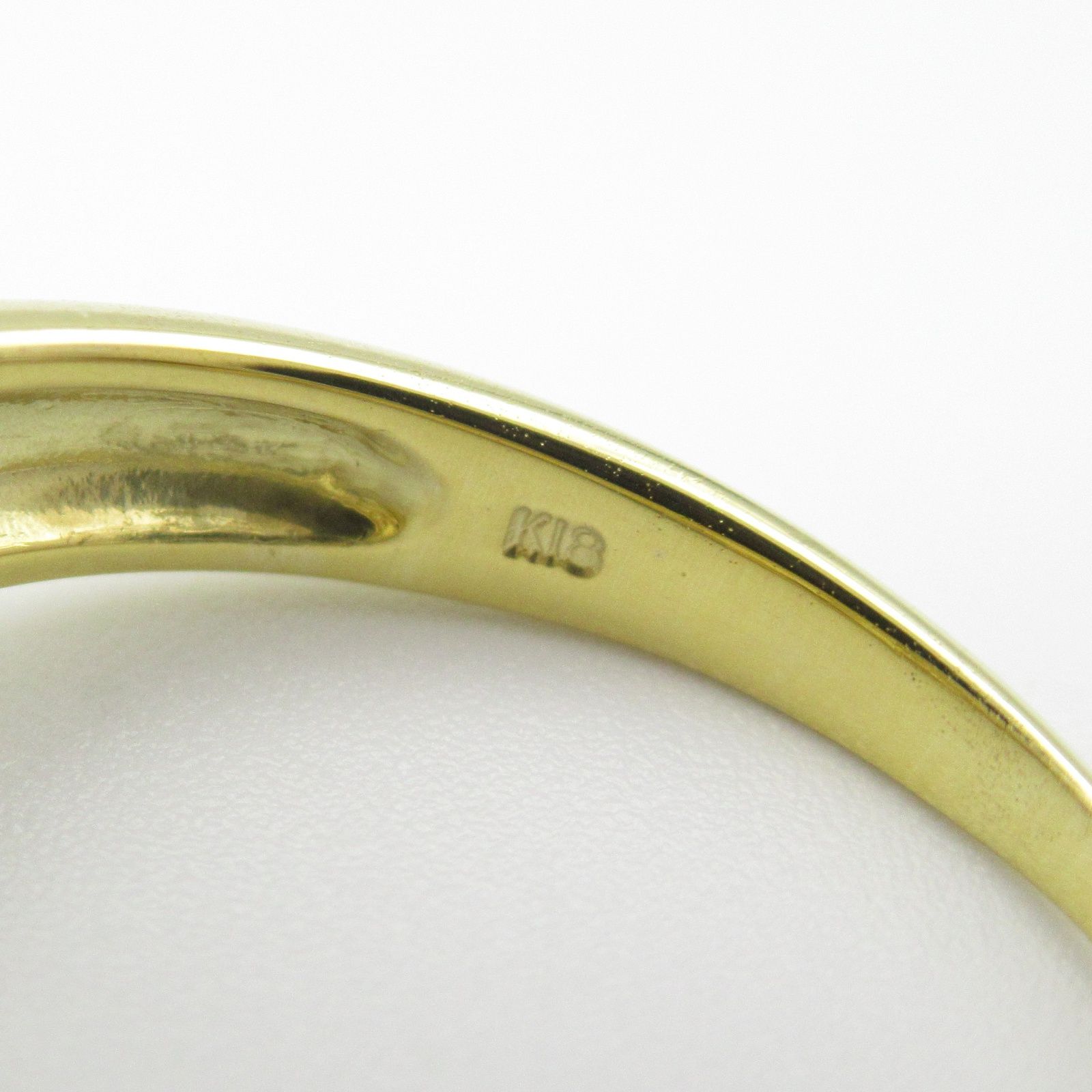 ジュエリー JEWELRY リング・指輪 ダイヤ リング ﾀﾞｲﾔ 3.9g #10.5 K18  