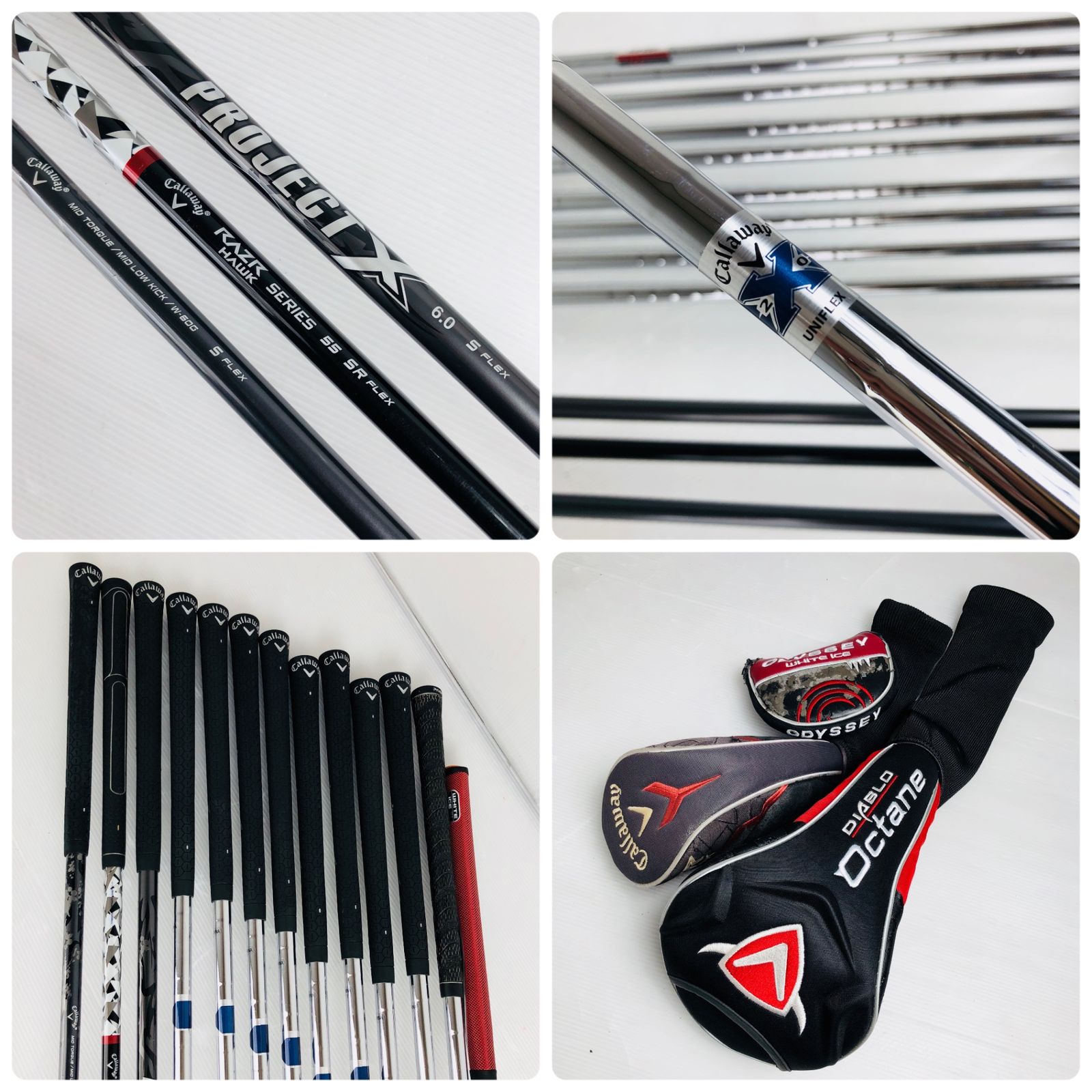 豪華 13本 Callaway キャロウェイ ODYSSEY オデッセイ メンズ ゴルフ クラブ セット 初心者 入門 バッグ付き フルセット 右利き パター付 豪華 13本 Callaway キャロウェイ ODYSSEY オデッセイ メンズ