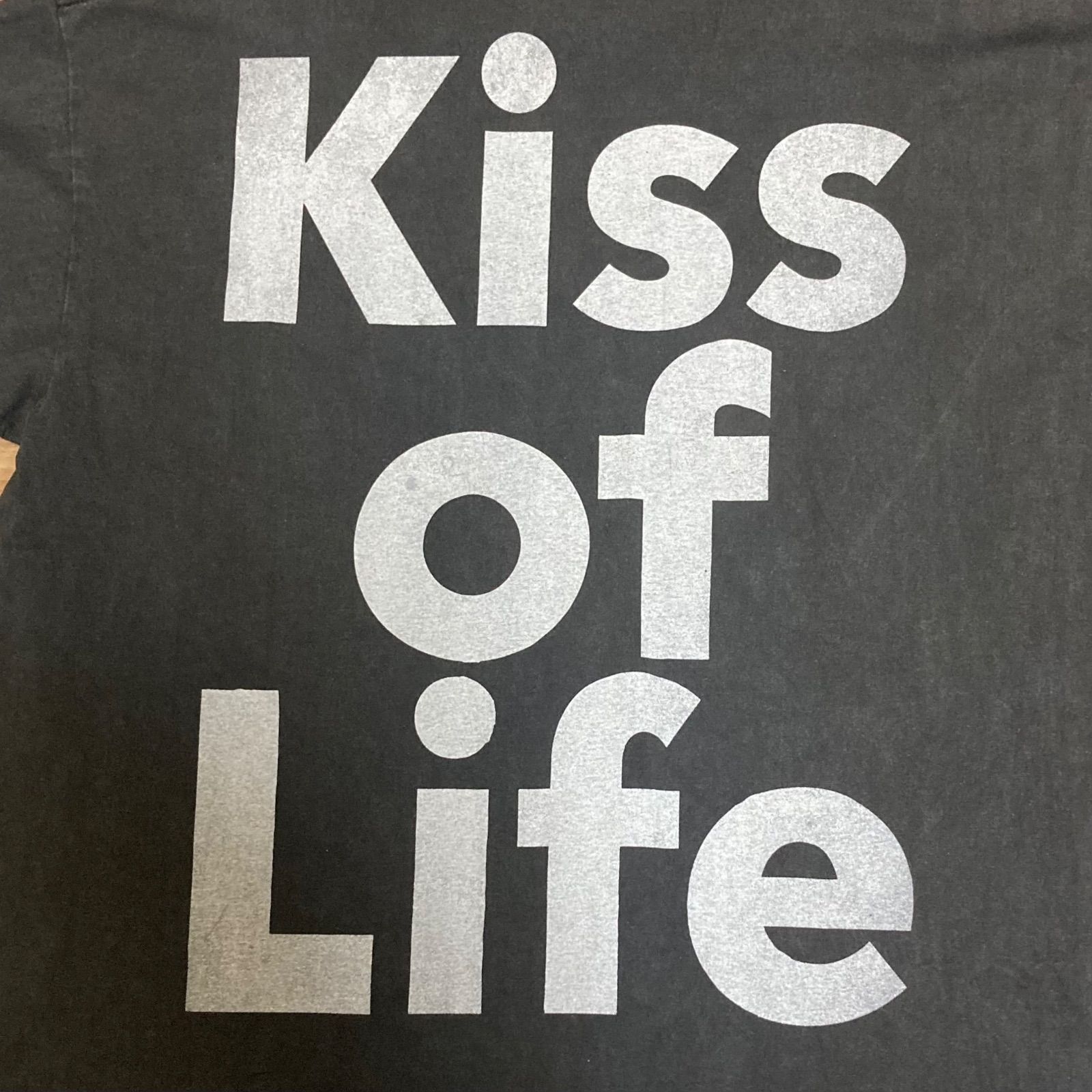 Sade シャーデー Kiss Of Life Tシャツ L 限定セールXL☆英国バンド SADE☆KissOfLife☆Tシャツ黒