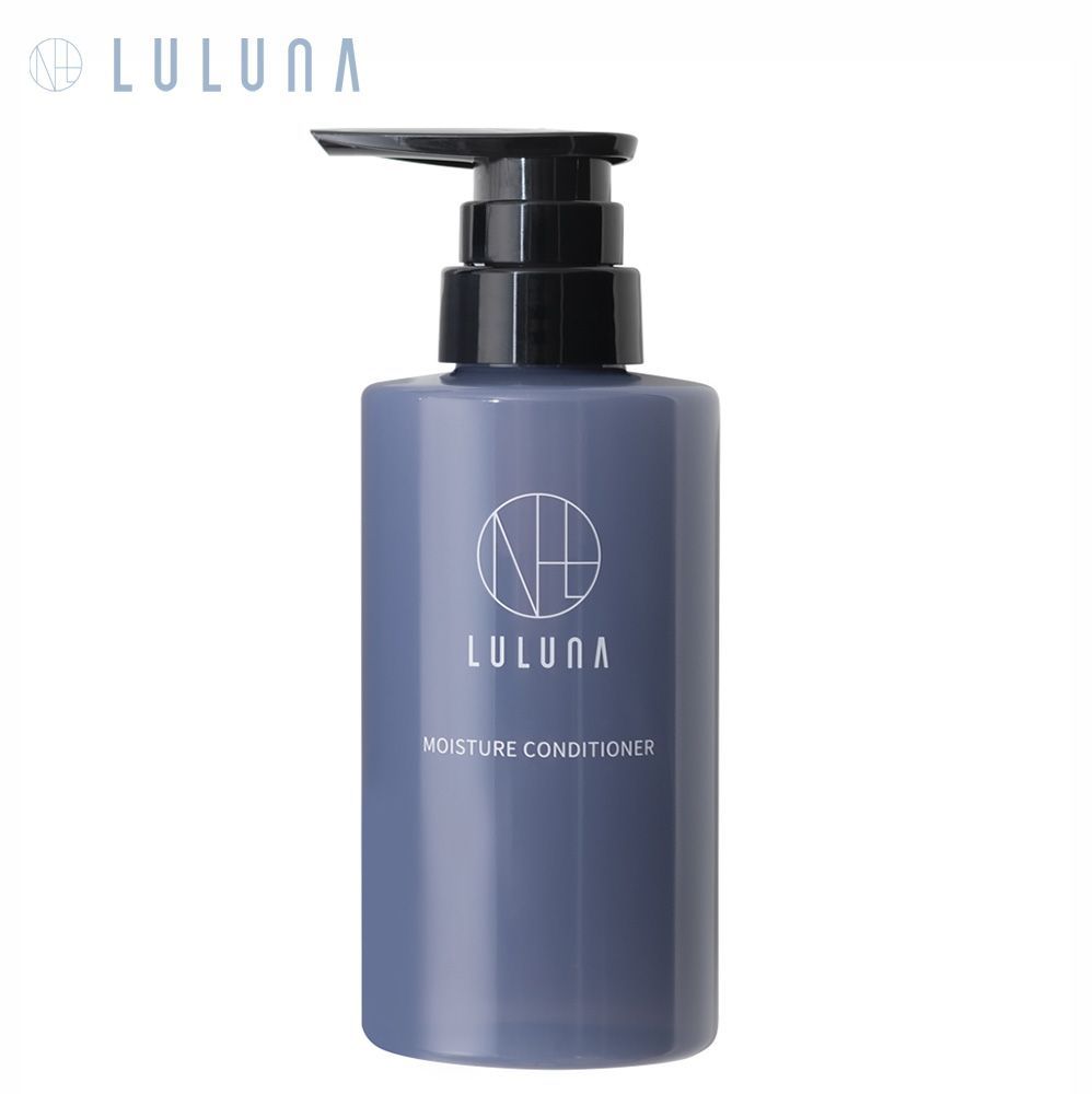 LULUNA ルルーナ モイスチャーコンディショナー 300g 約2ヶ月分 7種の保湿成分を配合  シトラスフローラルマリンの香り アルガンオイル ハチミツ シア脂 油溶性プラセンタ MOISTURE CONDITIONER