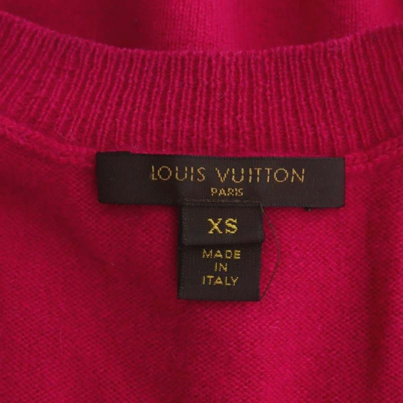 ルイヴィトン LOUIS VUITTON チェーン装飾 カシミヤ ニット セーター