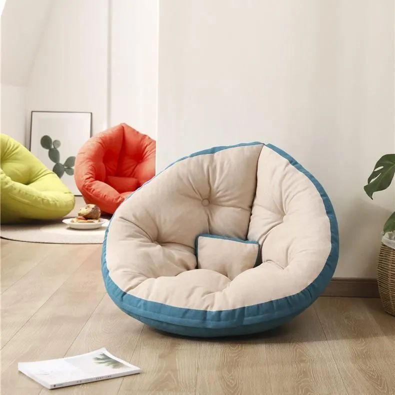 ダメになるフィットクッションソファしずく型 座椅子