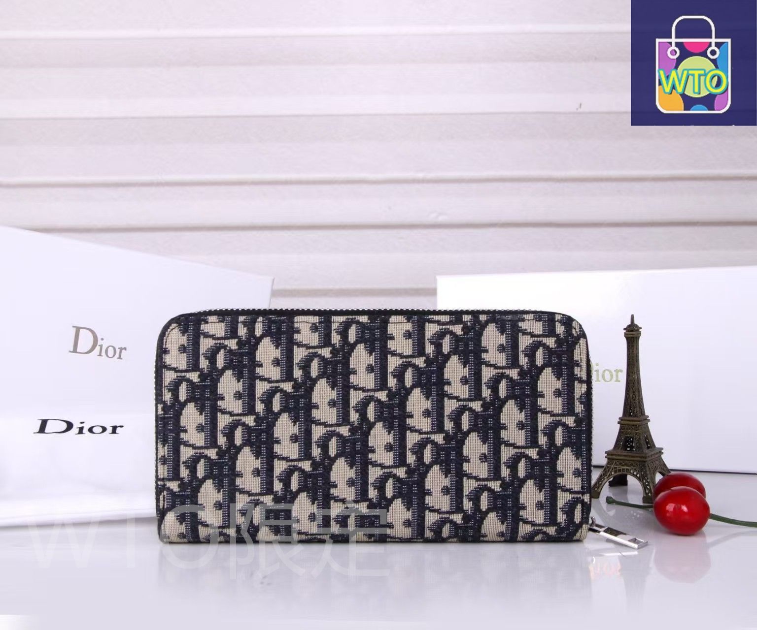 正規品Dior 長財布 未使用に近い❗️本日削除❣️ Christian Dior [正規ラッピング済] ディオール 長財布 財布