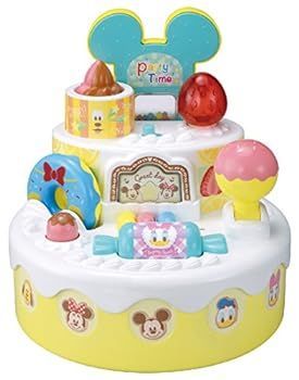 【中古】(非常に良い)タカラトミー ディズニー はじめて英語 おしゃべりいっぱい!パーティーケーキ ミッキーu0026フレンズ
