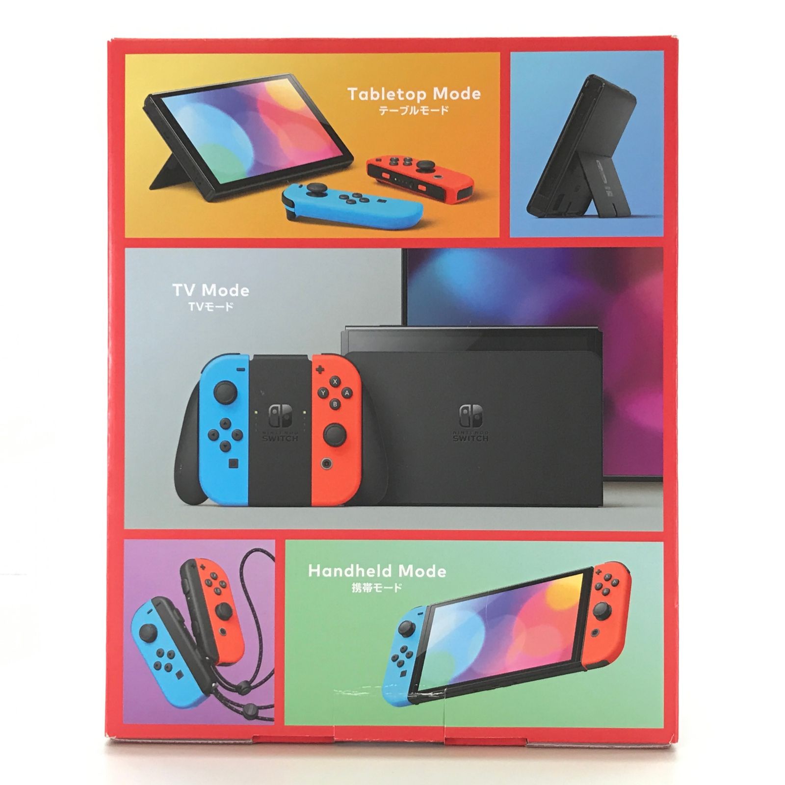 任天堂 ゲーム機本体 Nintendo Switch本体 有機ELモデル Joy-Con L ネオンブルー R ネオンレッド 開封品