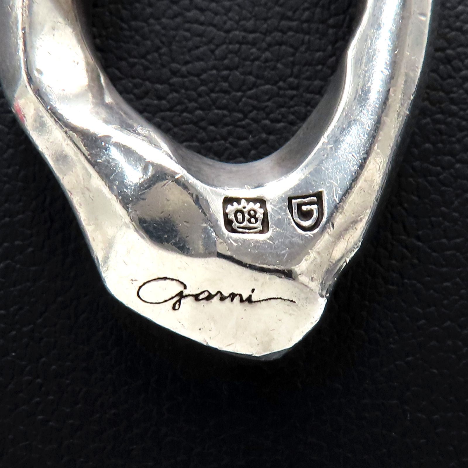 GARNI Crockery Ring Pendant ガルニ クロッケリー リングペンダント 