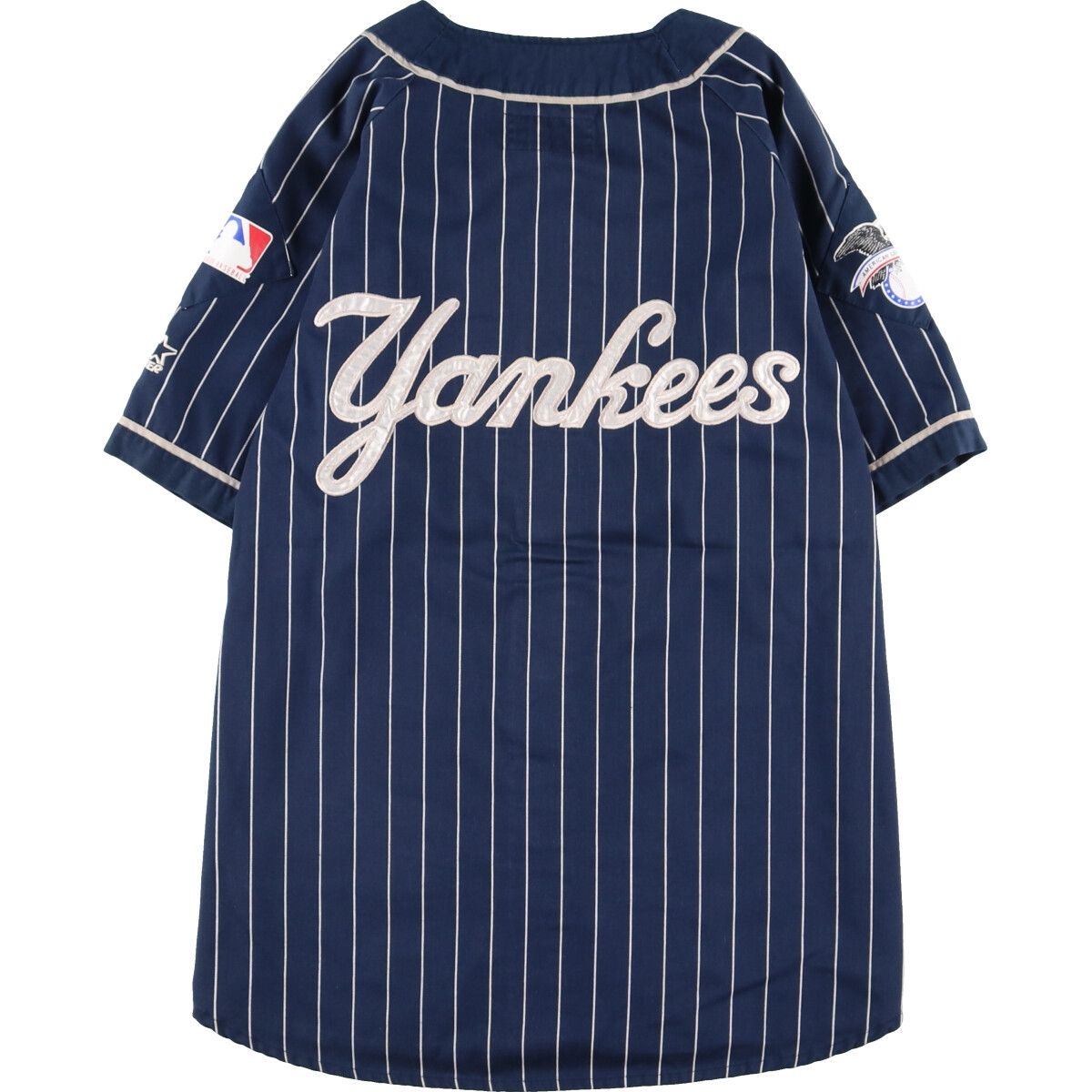 身幅54cmスターター ニューヨークヤンキース YANKEES ストライプ