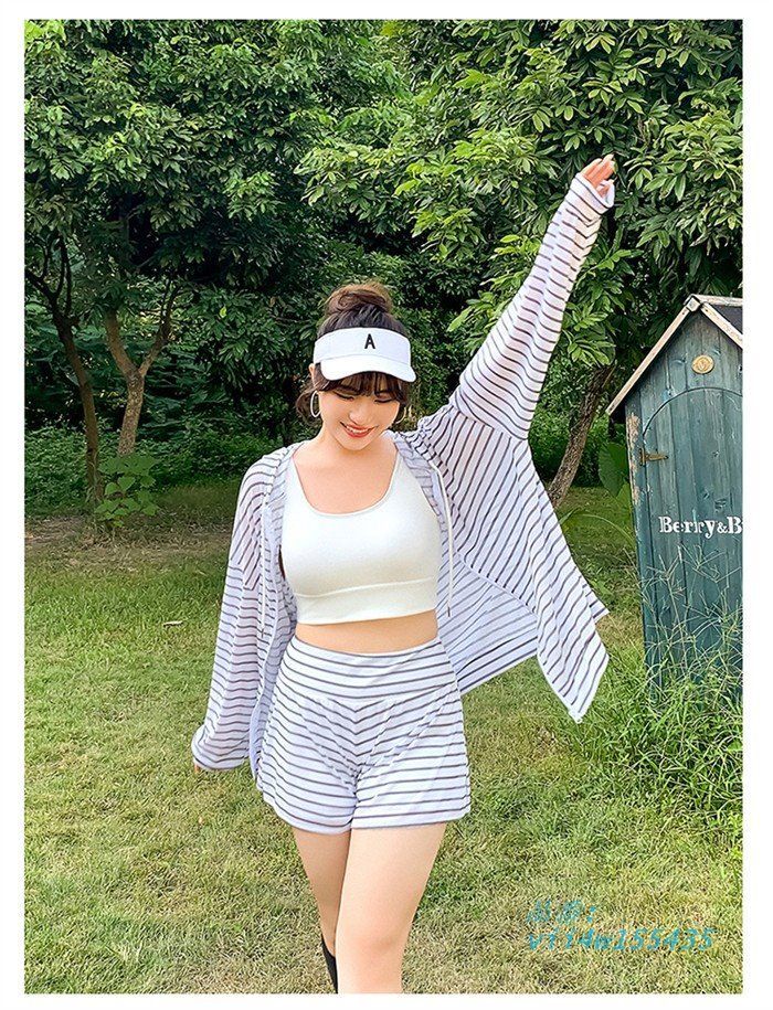 情報が満載。 大きいサイズ 水着 タンキニ レディース 体型カバー 2L-6L ラッシュガード ママ水着 中学生 セパレート ブルー 高校生 ぽっちゃり 3点セット グレー