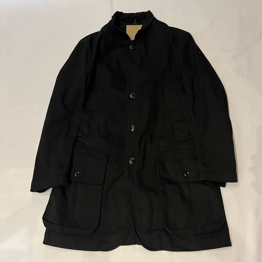 yama　美品【Shott】ダッフルコート XLオーバーサイズ ブラック BLACK SCANDAL Yohji Yamamoto ブラックスキャンダル ヨウジ