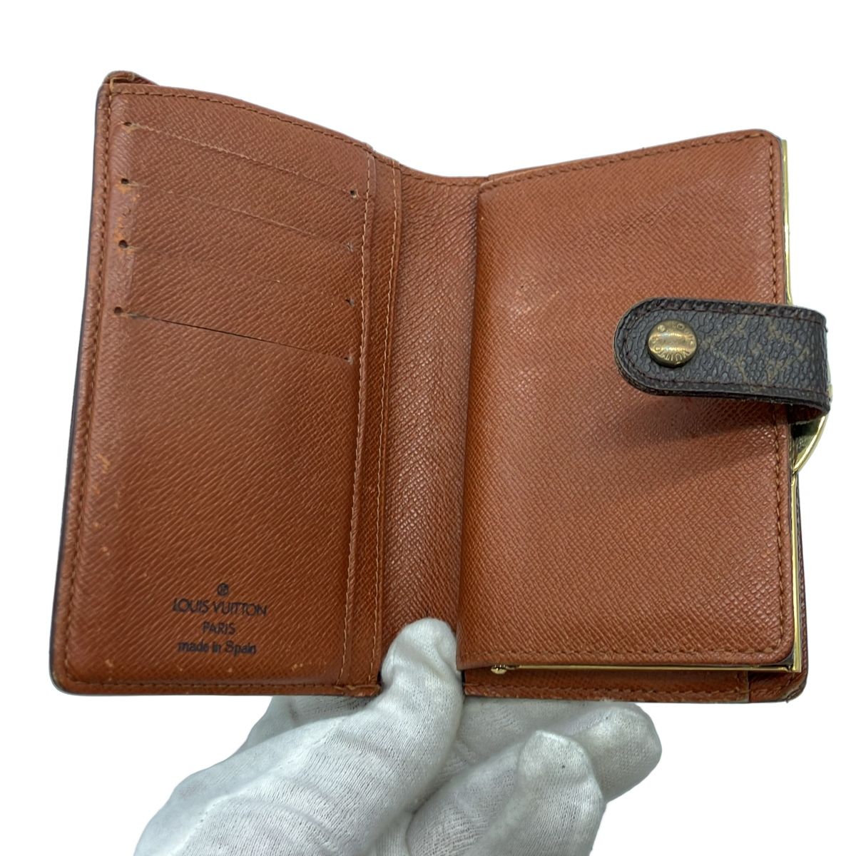 LOUIS VUITTON ルイヴィトン ポルトモネ・ビエ・ヴィエノワ がま口  