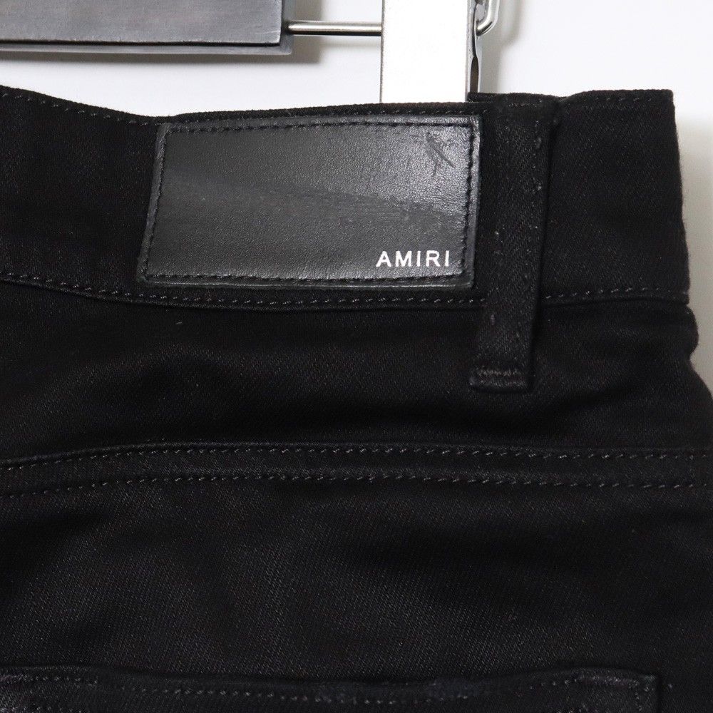 AMIRI MX1ロゴパッチスリムフィットデニムパンツ サイズ31 AMIRI MX1ロゴパッチスリムフィットデニムパンツ サイズ31