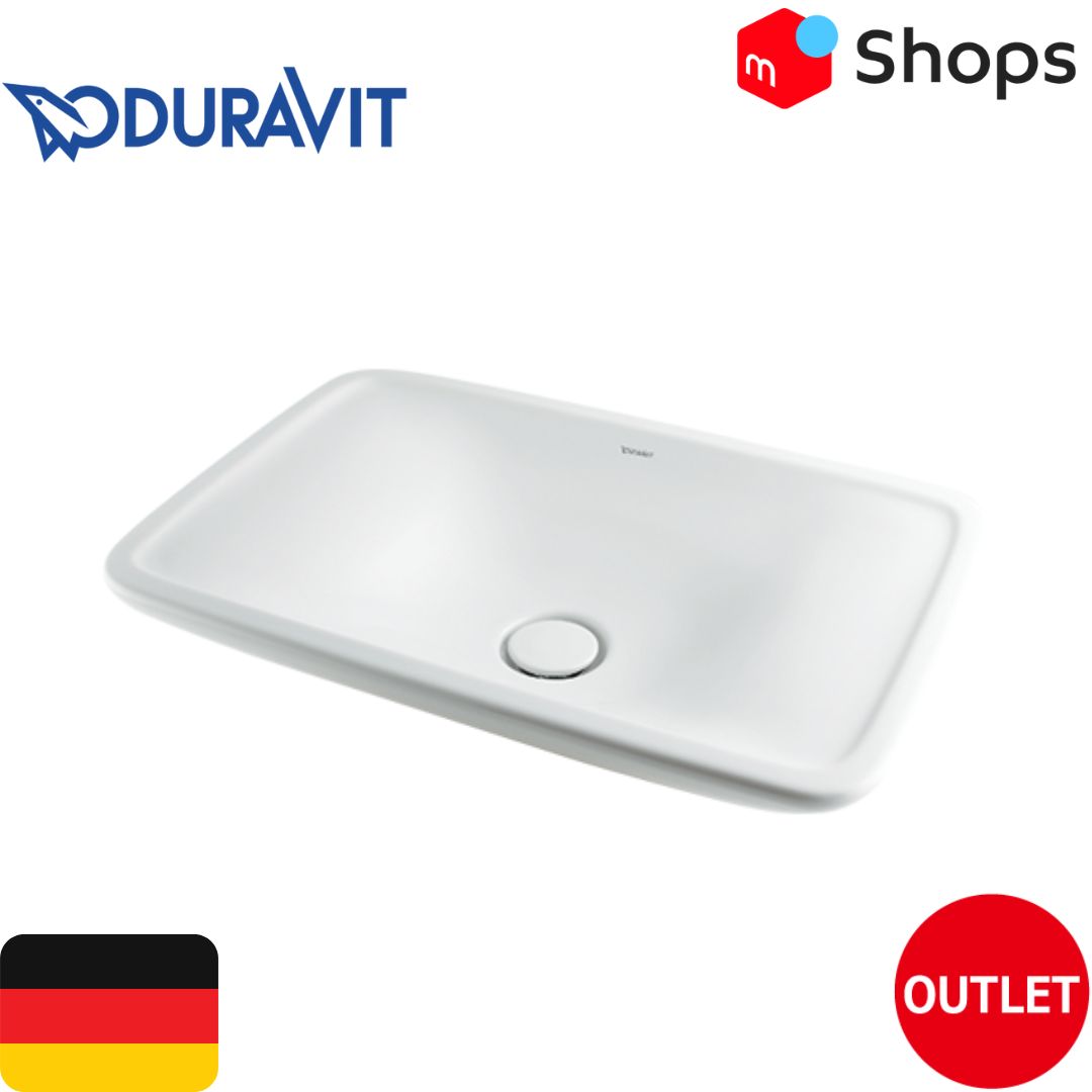 新品未使用ドイツ製DURAVIT 角型洗面器ハイグレード  _#DU-0369700000