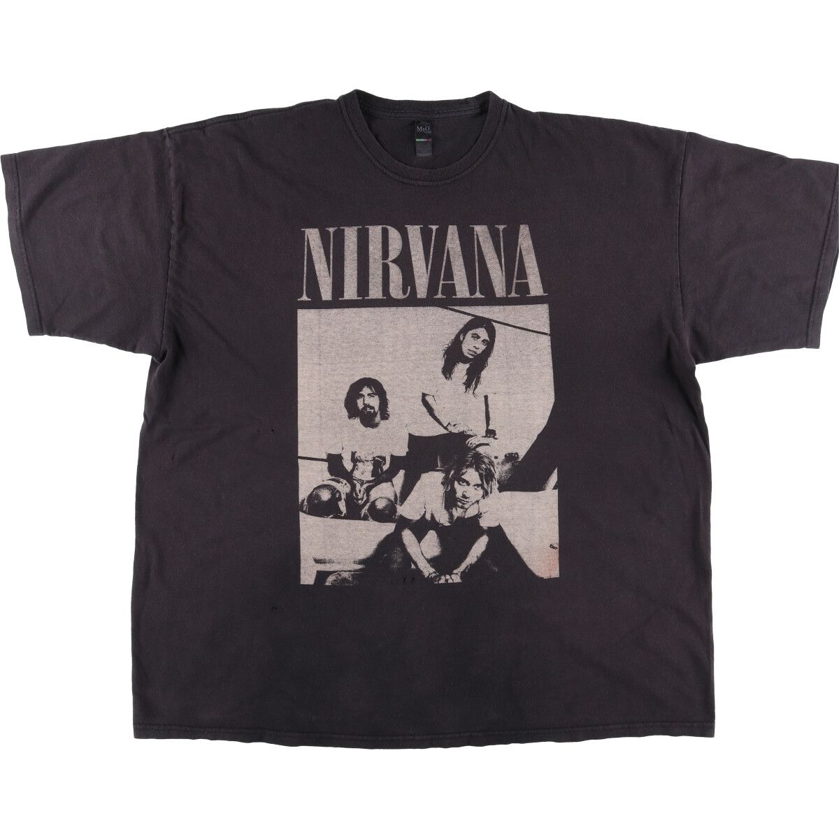 古着 ビッグサイズ M-O G NIRVANA ニルヴァーナ バンドTシャツ バンT メンズXXXL相当|eaa543932