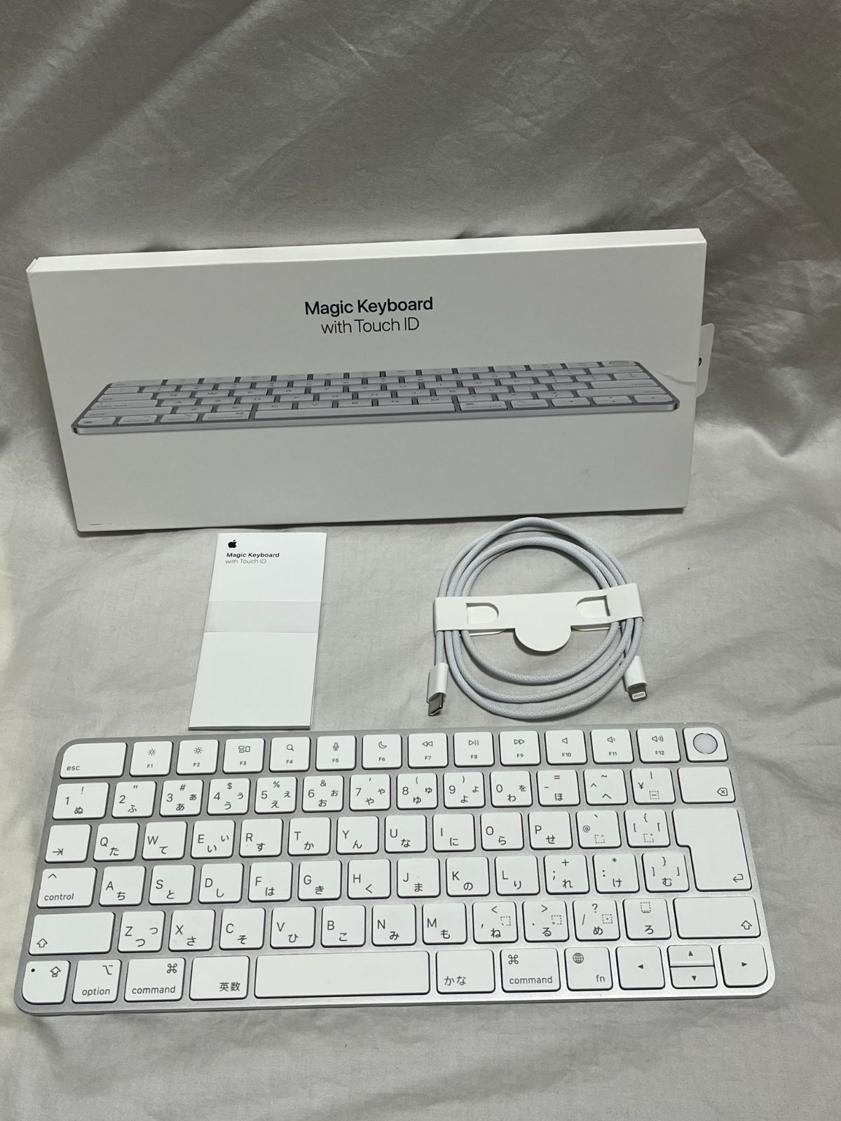 キーボード Apple MagicKeyboard withTouchID MK293J/A Apple MagicKeyboard withTouchID MK293J/A - メルカリ