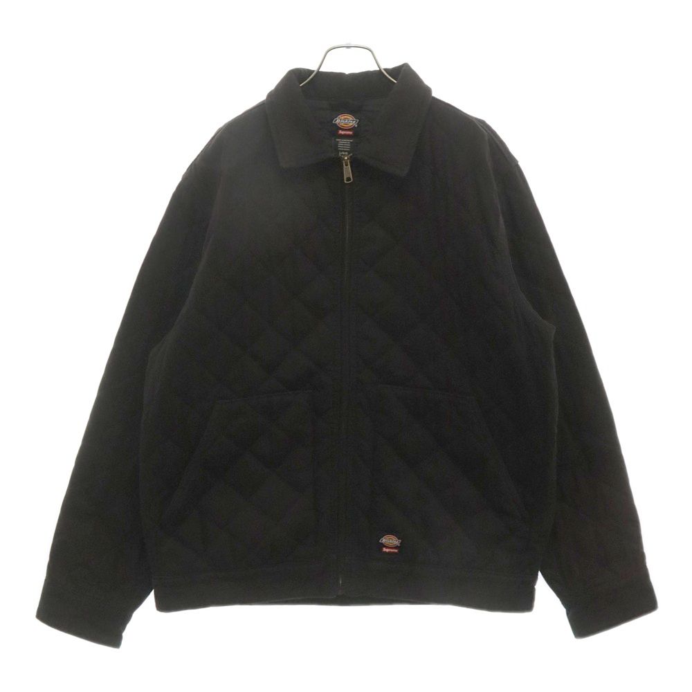 SUPREME (シュプリーム) 21AW ×Dickies Quilted Work Jacket ディッキーズ キルティングワークジャケット ブラック