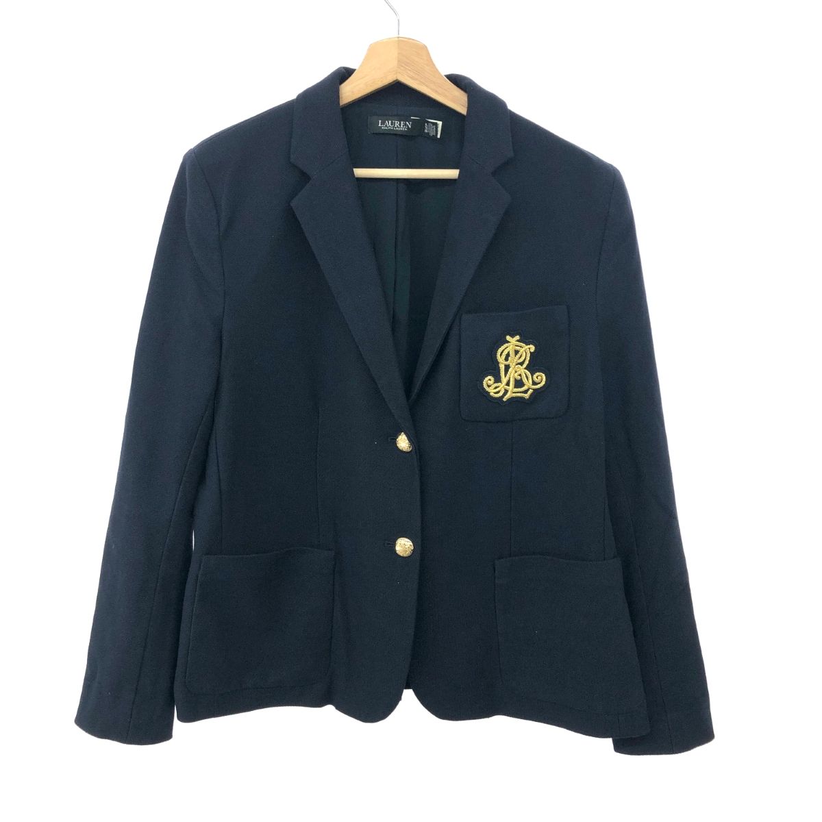 LAUREN RALPH LAUREN ローレンラルフローレン スクールジャケット/紺