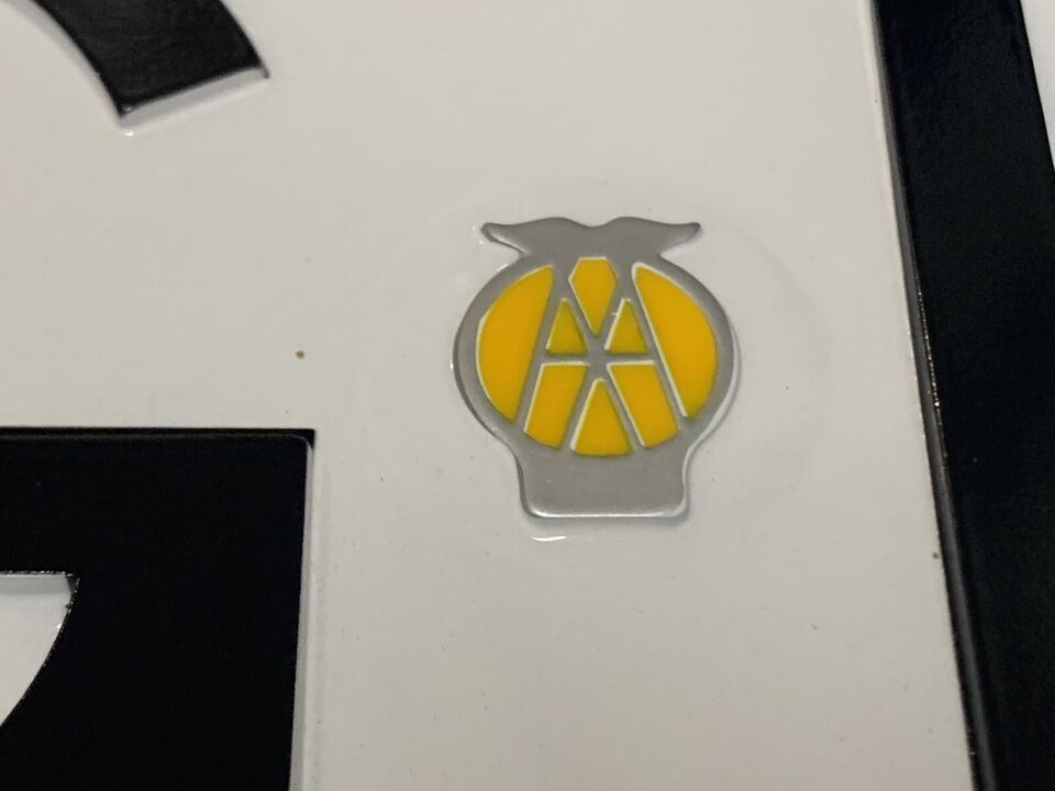 AA GB グレートブリテン ツーリング バッジ 英国 リアフェンダー BRIGHTFACE_UK