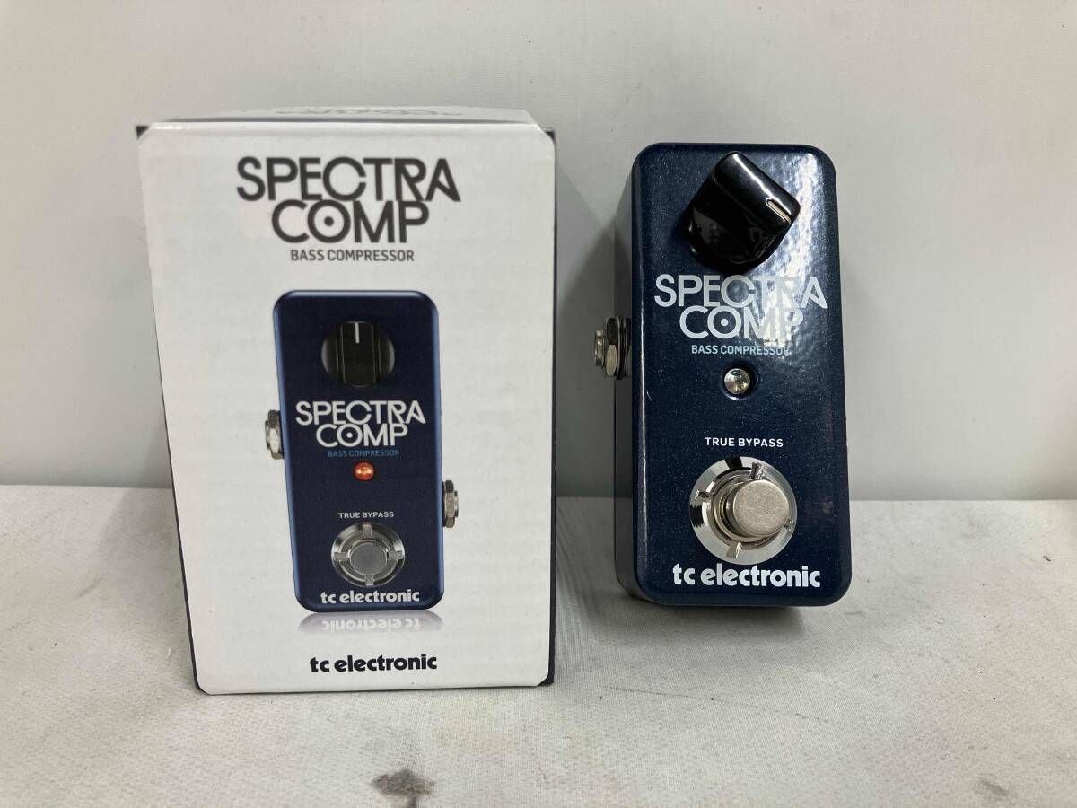 動作 済 TC-electronic SPECTRA COMP ベースコンプレッサー エフェクター