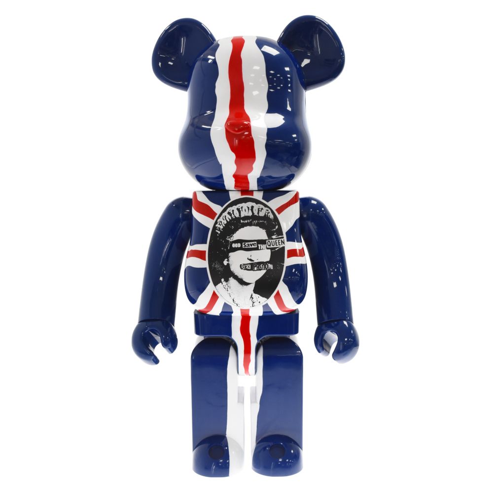 MEDICOM TOY (メディコムトイ) BE@RBRICK SEX PISTOLS Ver.2 1000% ベアブリック セックスピストルズ  フィギュア 人形 ブルー - メルカリ