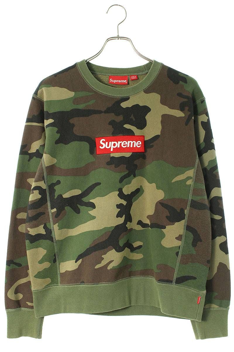 シュプリーム SUPREME サイズ:M 15AW Box Logo Crewneck ボックスロゴ