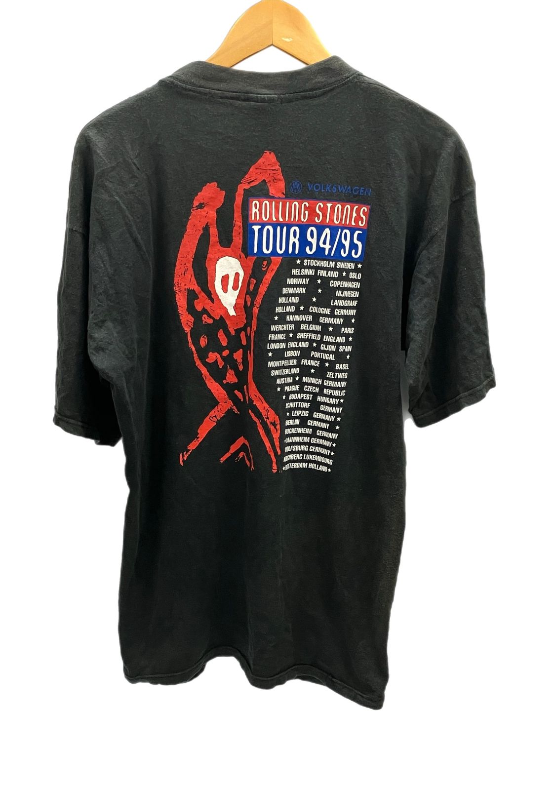 80'S vintage Rolling Stones 欧州ツアー マフラー 80'S vintage Rolling Stones 欧州ツアー マフラー 80'S vintage