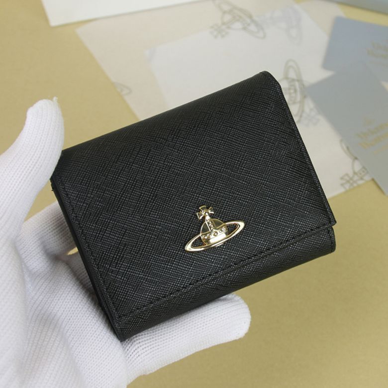 ヴィヴィアンウエストウッド 三つ折り財布 Vivienne Westwood がま口 財布 二つ折り 5色 13VV106