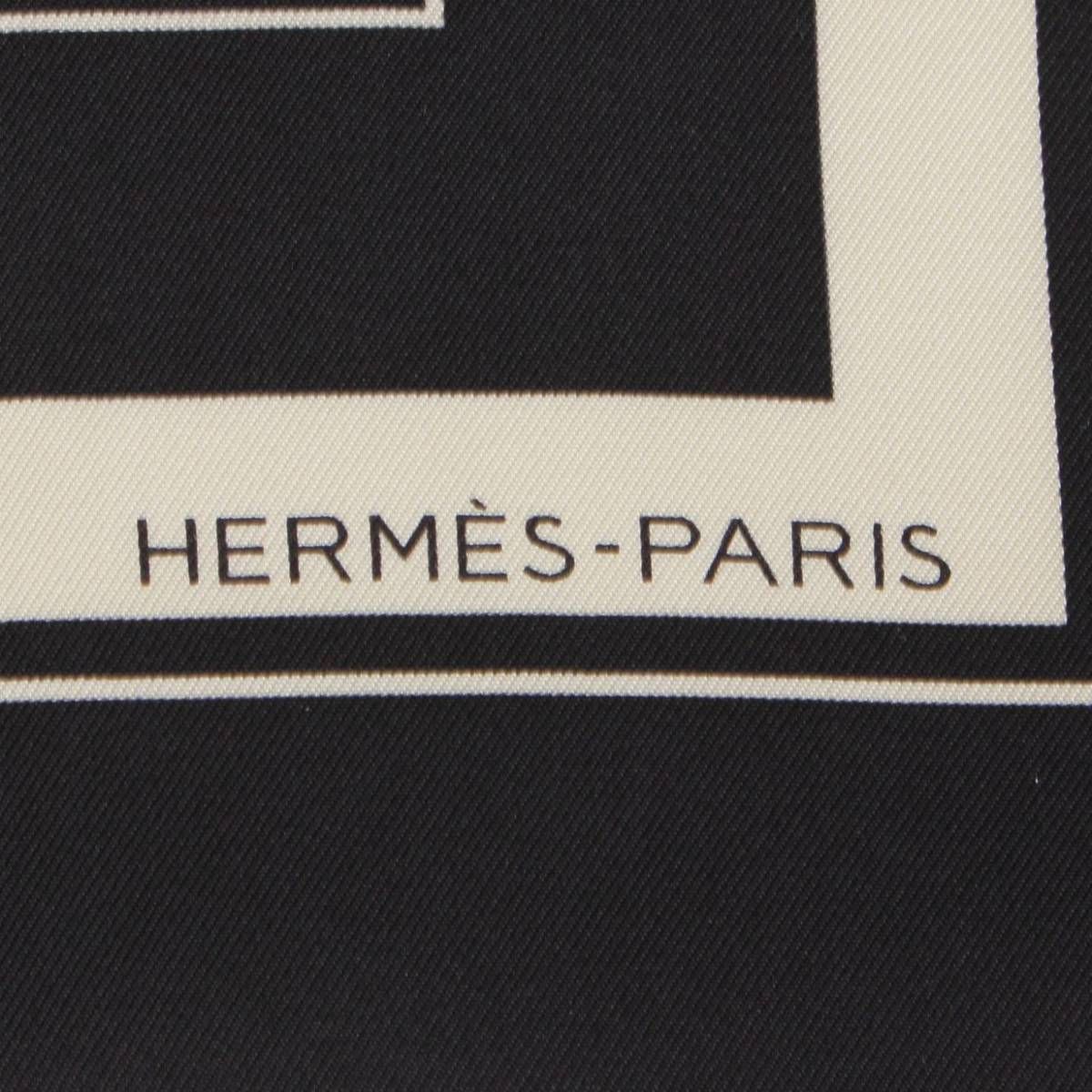 エルメス】Hermes カレ80 フリンジ シルクスカーフ EX-LIBRIS エクス 