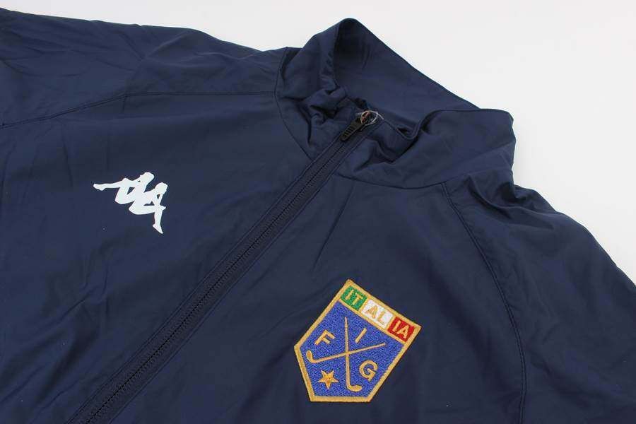 Kappa レディース ミドラー ミドルジャケット ネイビー Mサイズ