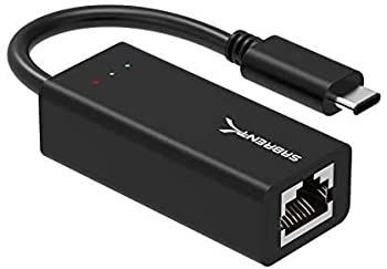 【輸入・国内仕様】Sabrent USB Type-C - ギガビットイーサネットアダプター 10/100/1000Mbps MacBook、Mac Pro、Mini、iMac、X、Surface Pro、Notebook Pc More (N