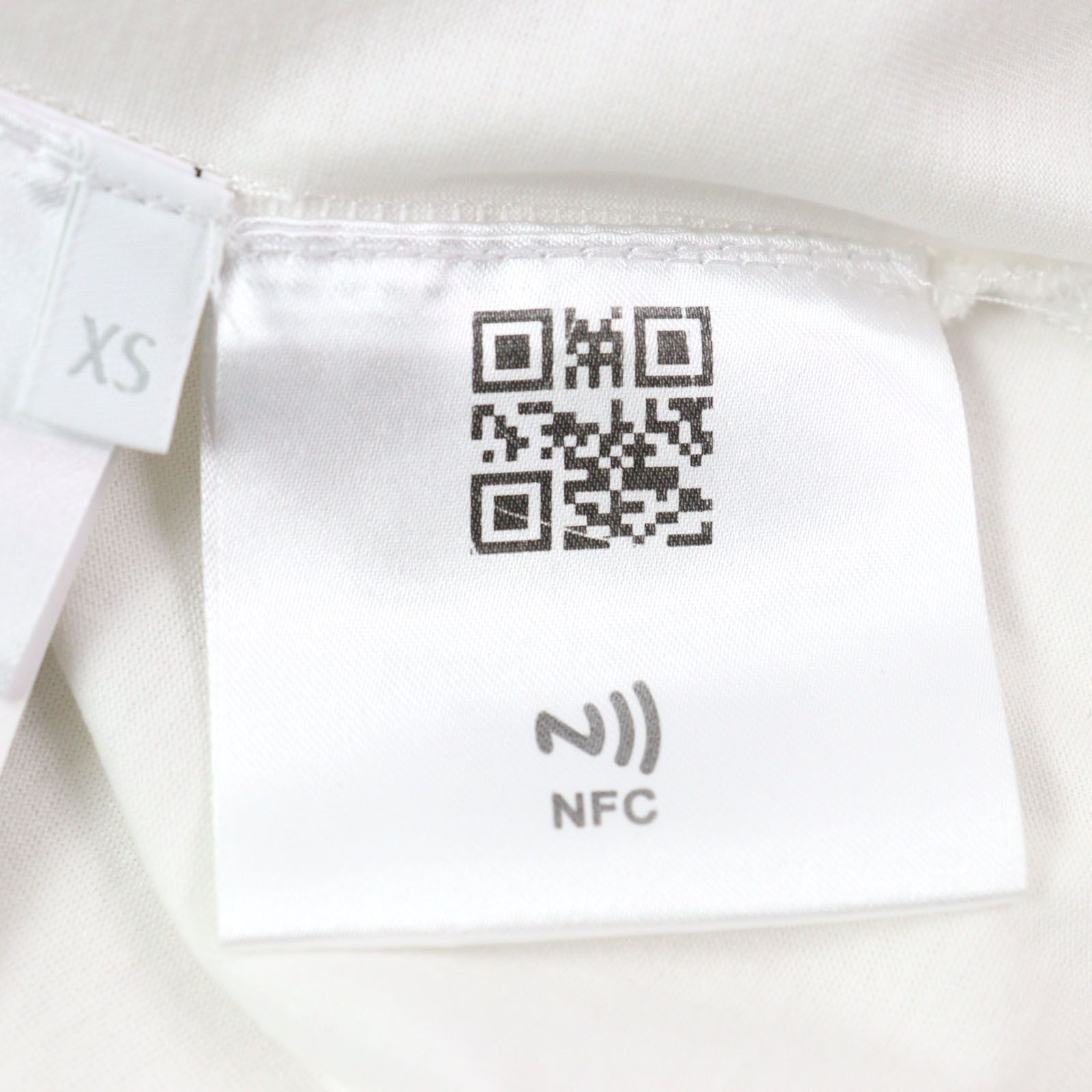 極美品○PRADA プラダ 24SS UJN884 コットン100% ロゴ刺繍 クルー