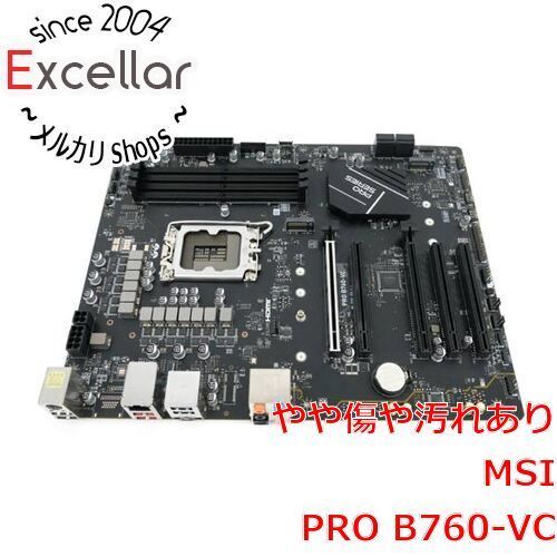 [bn:2] MSI製　ATXマザーボード　PRO B760-VC　LGA1700