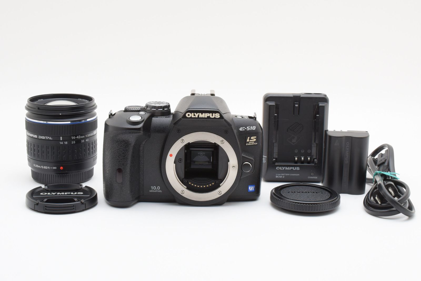 Olympus一眼レフE-510+レンズZUIKODIGITAL 14-42mm 【公式通販】