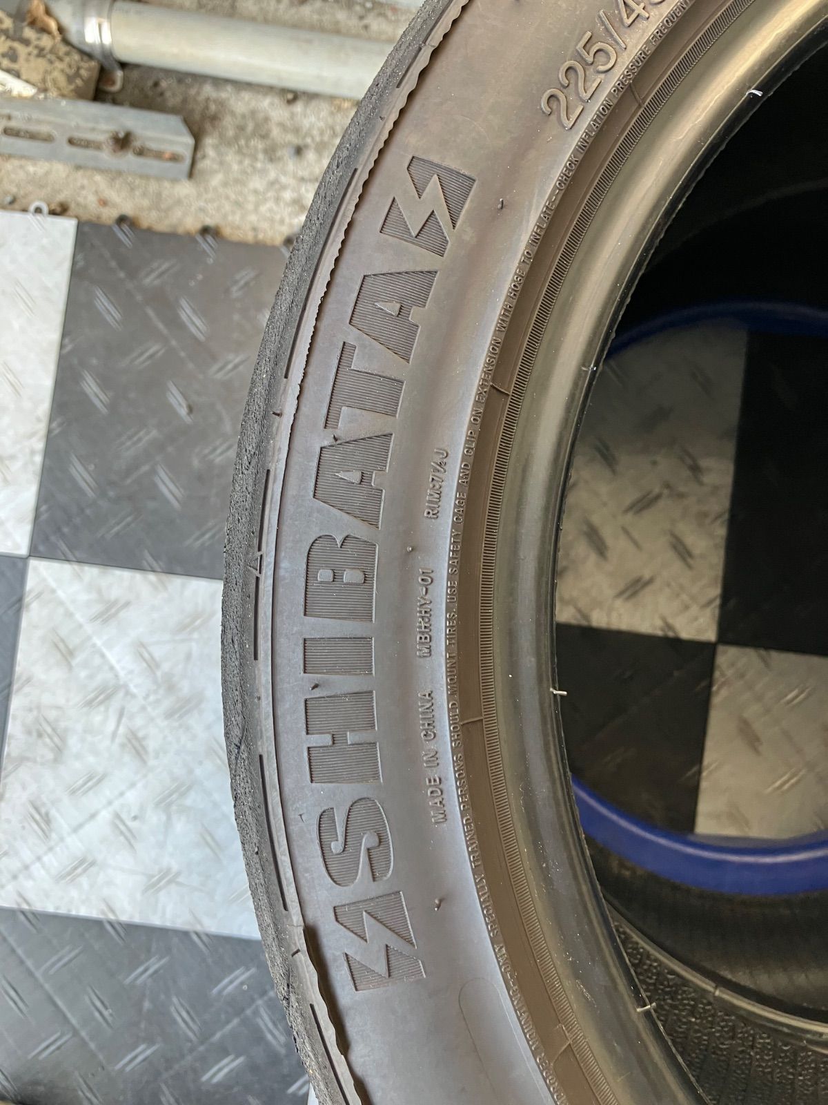 送料込み] 225/45R17 94W 2024年製 RYDANZ SHIBATIRE REVIMAX
