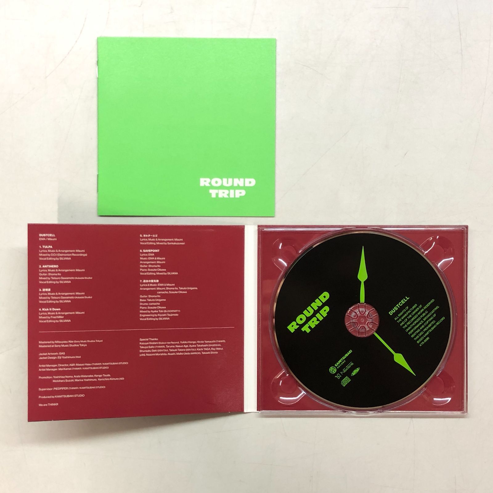 ROUND TRIP DUSTCELL ダストセル 神椿レコード 音楽 CD ROUND TRIP DUSTCELL ダストセル 神椿レコード 音楽 CD