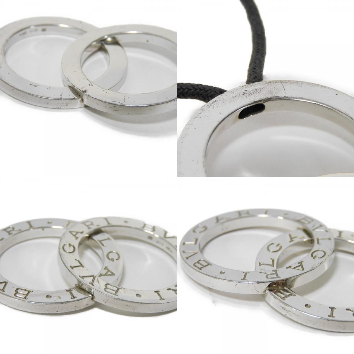 中古・古着通販】BVLGARI (ブルガリ) ダブルリングネックレス