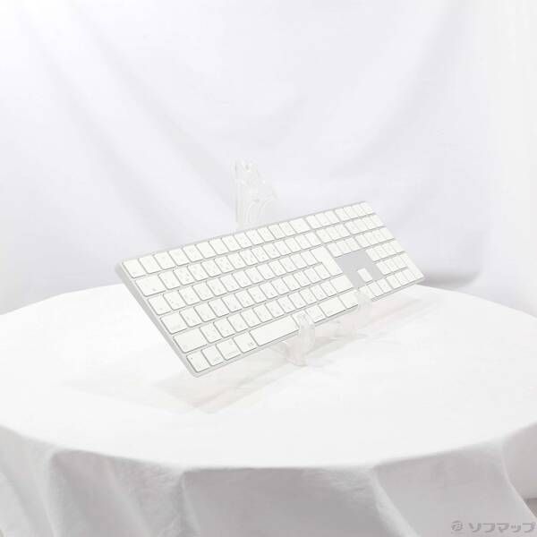展示品〕 Magic Keyboard (テンキー付き) MQ052J／A シルバー【344