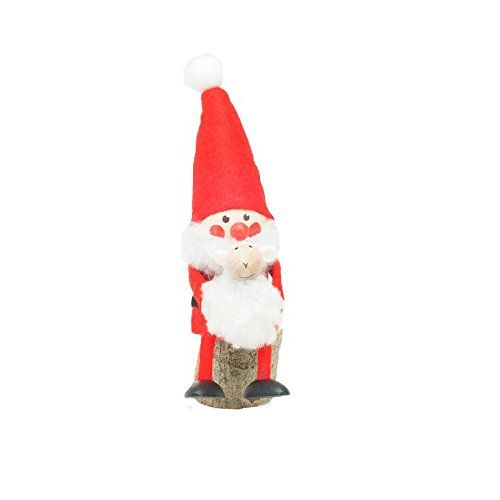NORDIKA nisse ノルディカ ニッセ クリスマス 木製人形 (白羊を抱えるサンタ / NRD120483) 