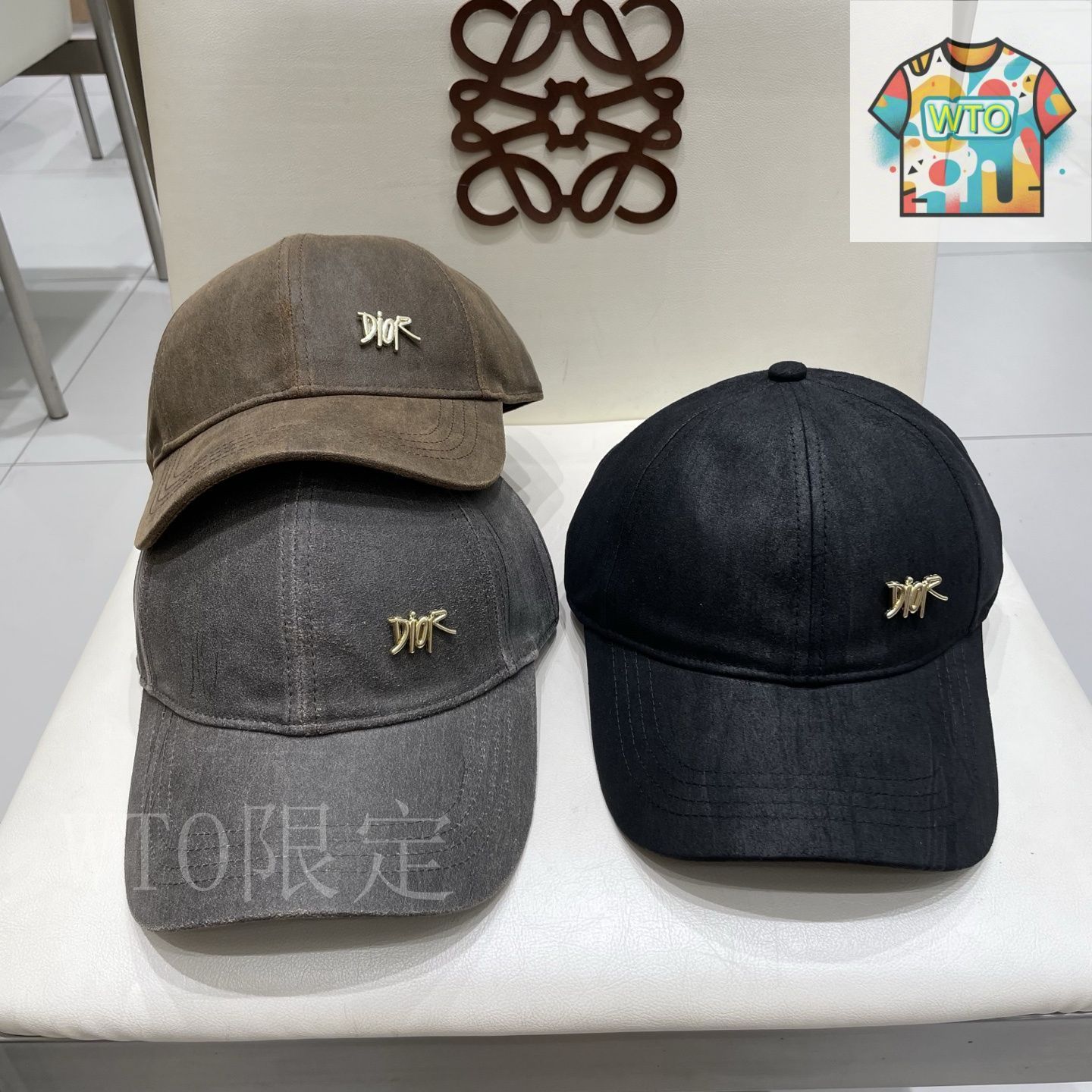 美品　Dior　ディオール　チュールベレー帽　黒　ブラック　56 美品Diorディオールチュールベレー帽黒ブラック56
