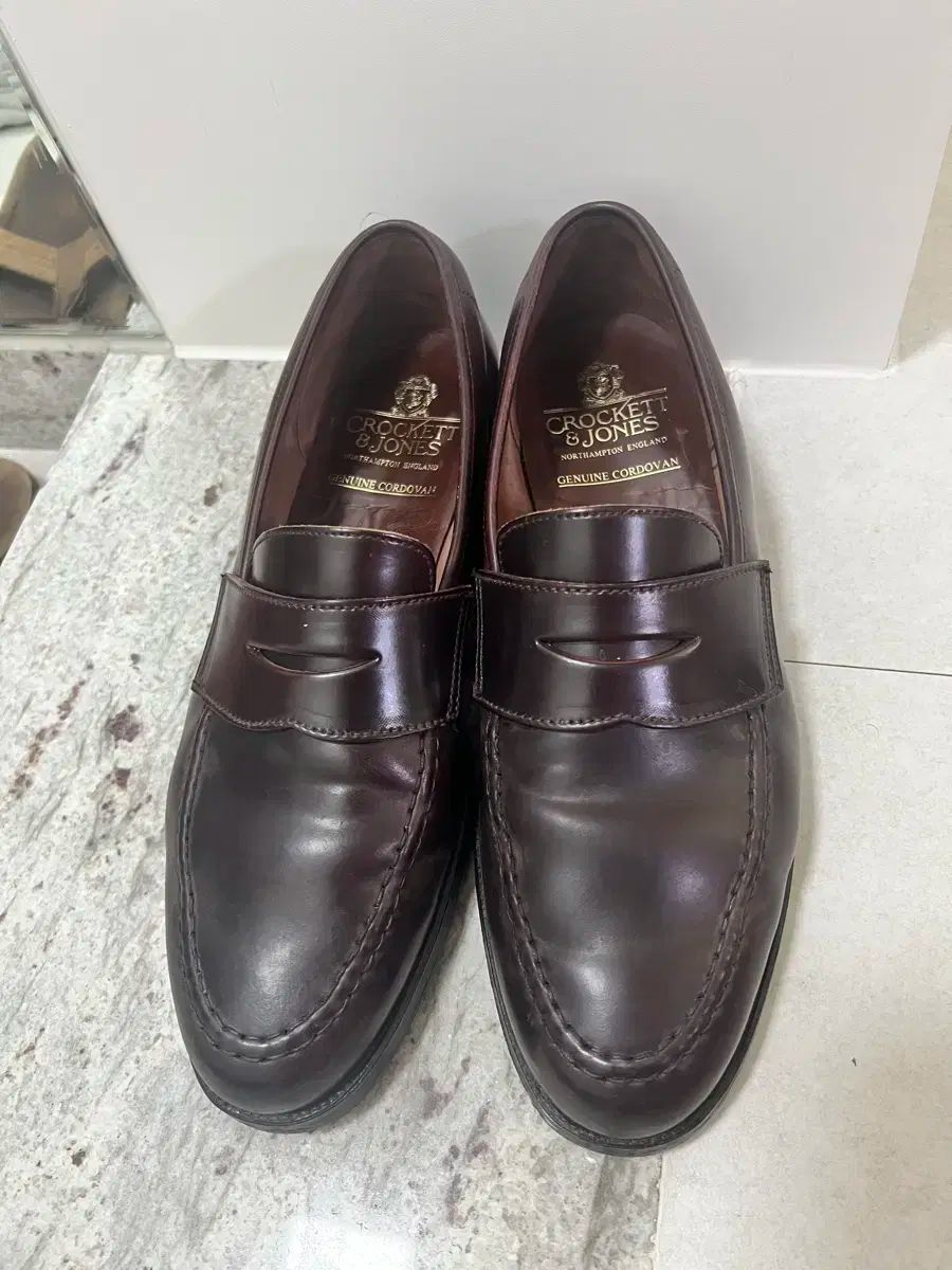 Crockett-Jones クロケット-ジョーンズ ハーバード コードバン ローファー 9E