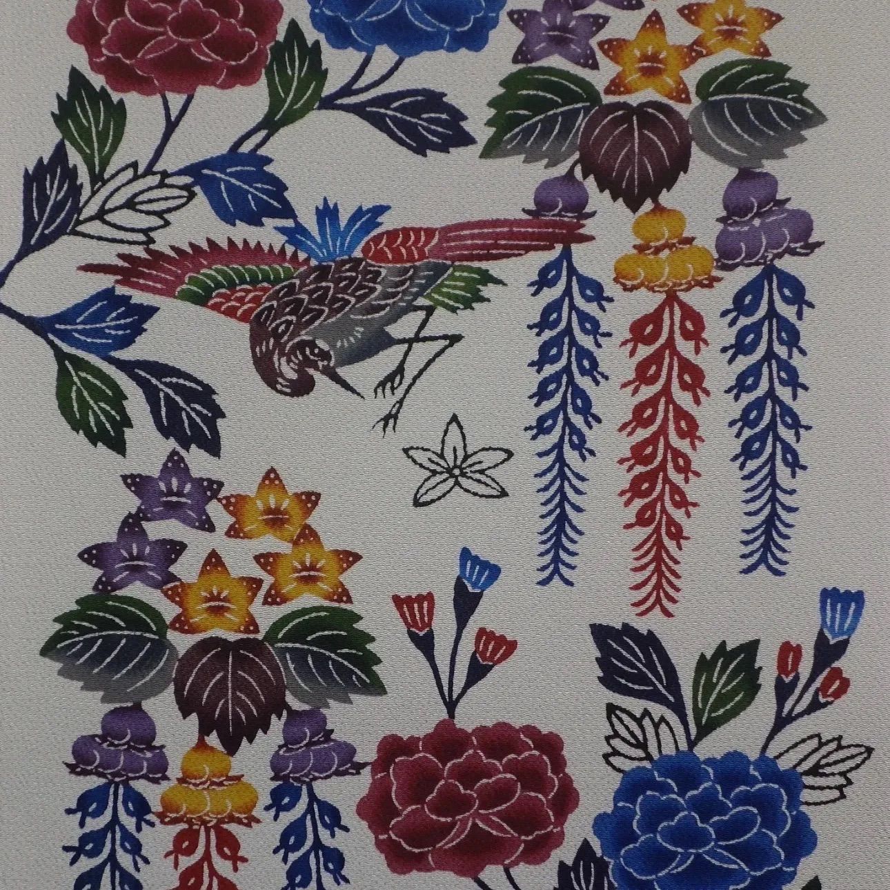 城間栄順作 琉球紅型名古屋帯 815479 - メルカリ