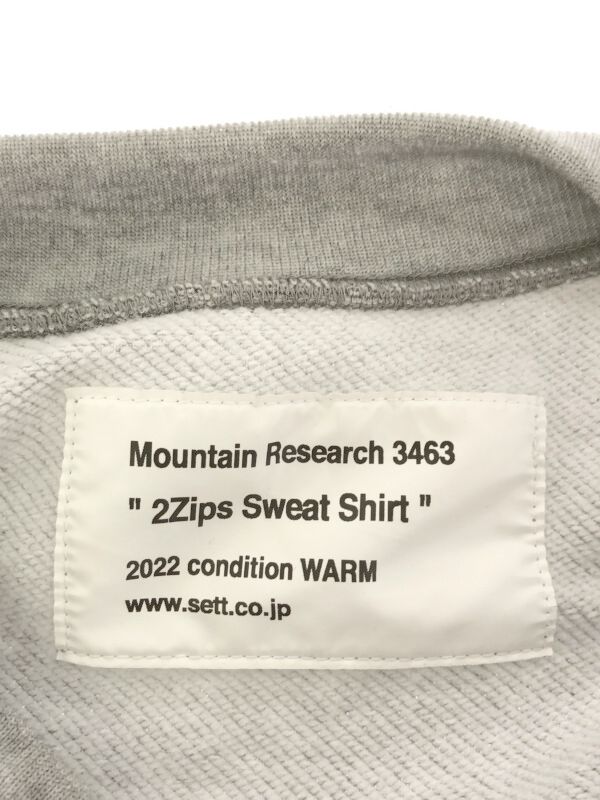 Mountain Research マウンテンリサーチ 22SS 2Zips Sweat Shirt ジップ ...