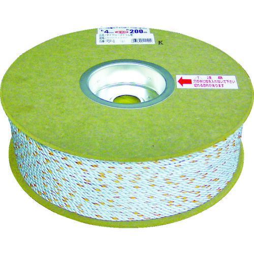ユタカメイク ダイヤロープドラム巻 ３φ×３００ｍ